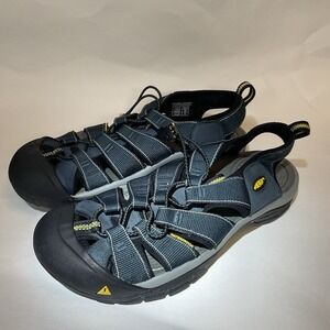 KEEN Newport H2 Mens Size 10 Dark Blue Closed Toe Water Sandals Hiking Outdoors
